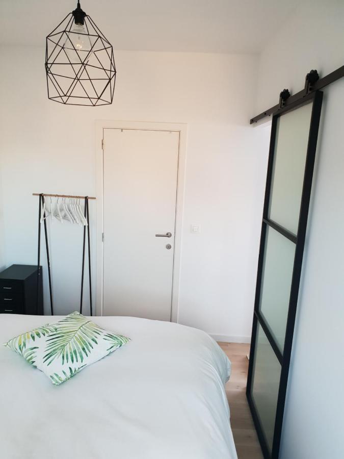 Uitzicht op het MAS Appartement Antwerpen Buitenkant foto