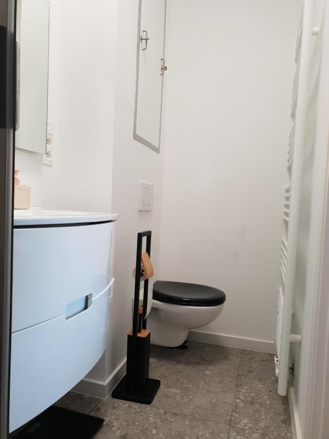 Uitzicht op het MAS Appartement Antwerpen Buitenkant foto