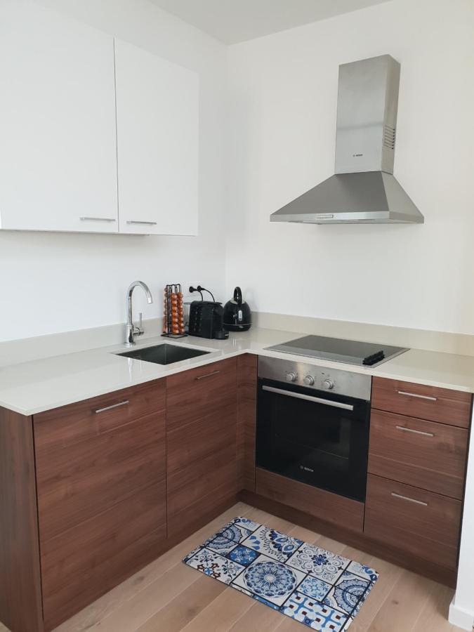 Uitzicht op het MAS Appartement Antwerpen Buitenkant foto